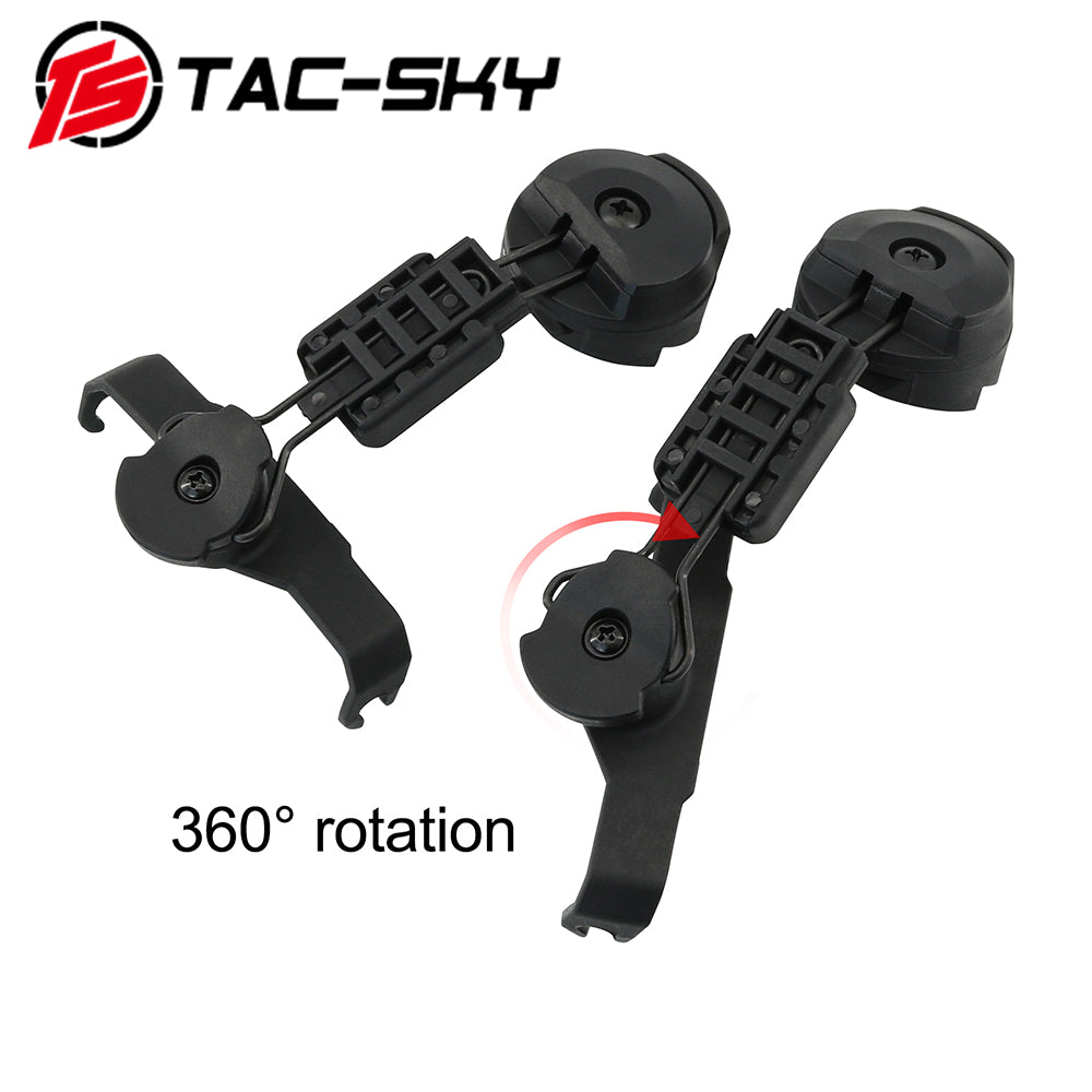 TS TAC-SKY ARC Rail Helmet Mounting Compatible with Sordin Supreme PRO X Headset