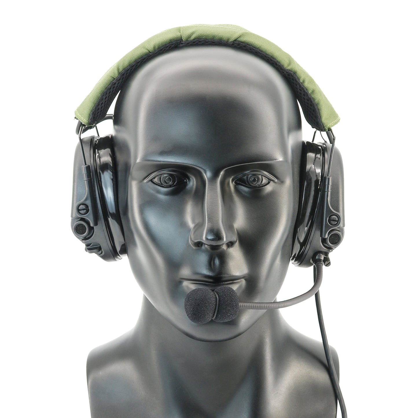 TS TAC-SKY TAC301 Tactical Headset Hearing Protection Electronic Shooting Silicone Earmuffs Headphones + U94 PTT