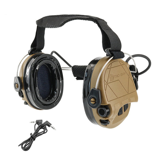 TS TAC-SKY Rear Headband Active Noise Reduction Hearing Protection T302 Tactical Headset IPSC Version