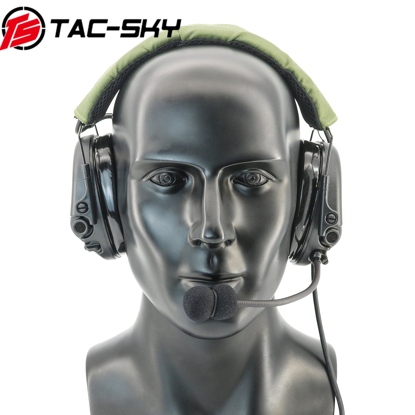TAC-SKY TAC301 Tactical Headset Electronic Shooting Ear Protection Headphones with Microphone,Hearing Protection + PTT