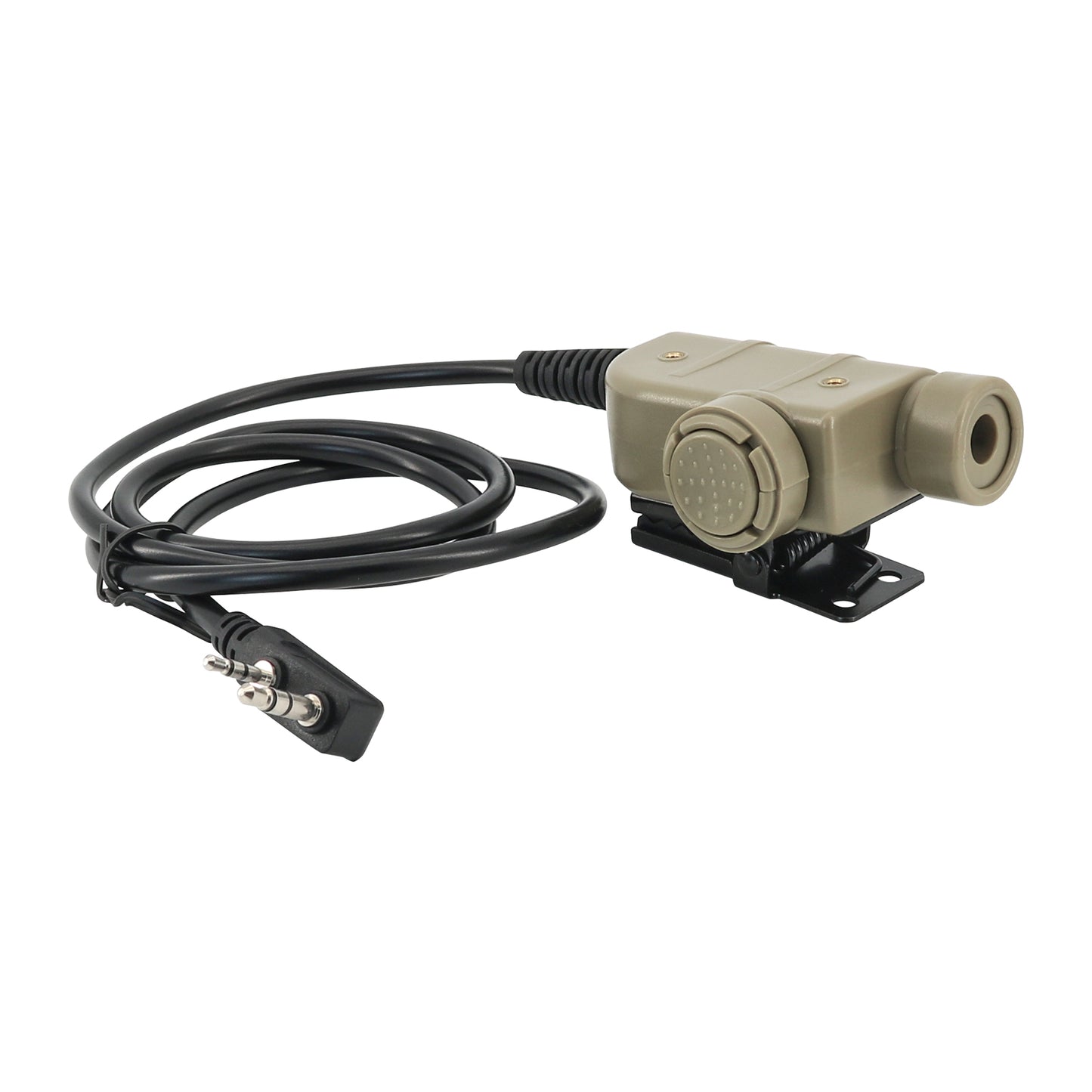 TAC-SKY U94 PTT kenwood 2pin,Push to Talk for Baofen UV5R etc. for Airsoft Tactical Headset