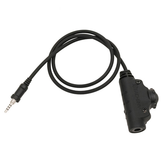 TS TAC-SKY Tactical PTT Adapter Compatible with Yaesu VX-6R/VX-7R 1 Pin Plug Intercom