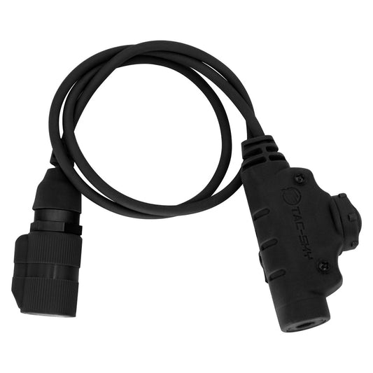TS TAC-SKY Tactical Headset 6 Pin Plug PTT Compatible with Comta II/III for PRC 152/148
