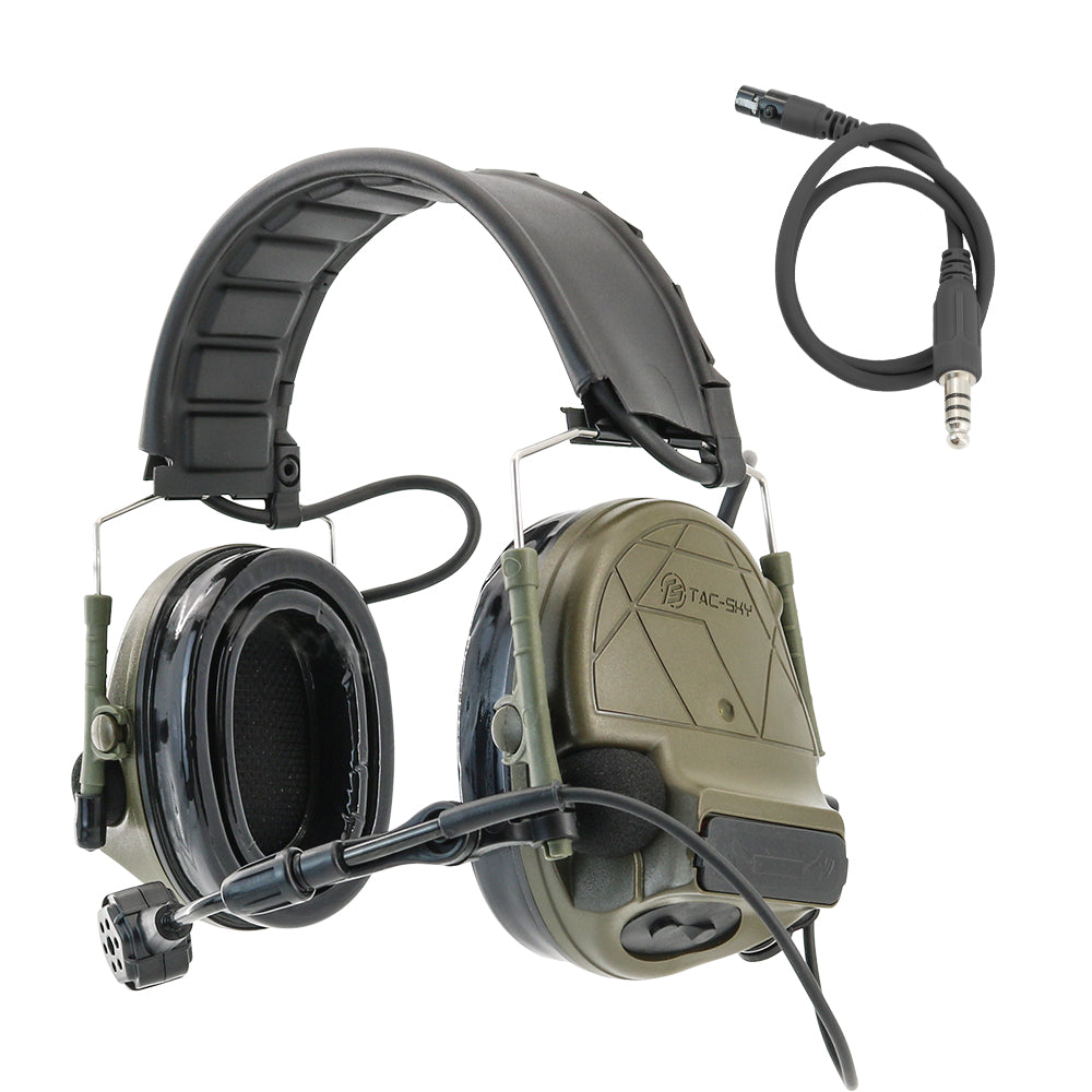 TAC-SKY Tactical for C5 PRO 2.0 Headphones with Detachable Headband, Ideal for Hunting and Shooting