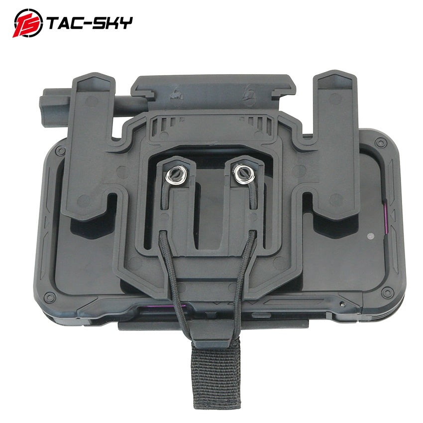 TAC-SKY Tactical MOLLE Vest Phone Mount (for iPhone 16), Ideal for Tactical Navigation