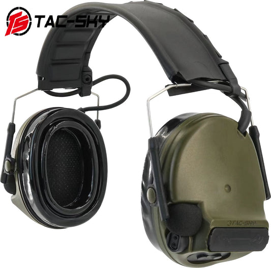 TAC-SKY Tactical Electronic Shooting Ear Muffs for COMTA V XPI Silicone Edition Headset