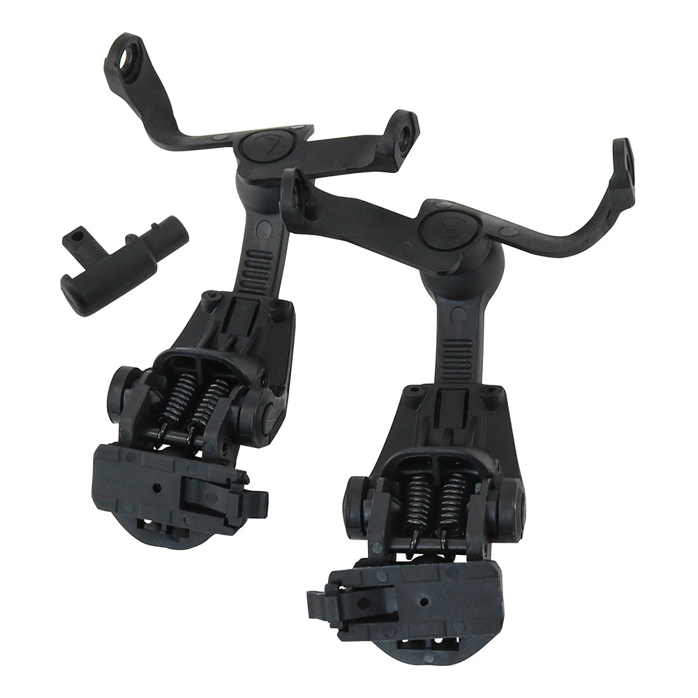 TAC-SKY Tactical Helmet Rail Adapter for ARC/WENDY/MTEK Rails for use with EARMOR M32-MOD3 / M32H-MOD3 Military Headphones