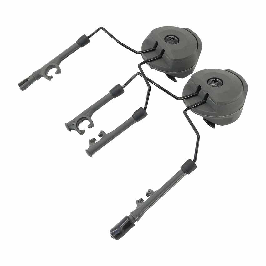 TAC-SKY Tactical Helmet Rail MLOK Adapter Compatible with MTEK Helmets and COMTA Series Shooting Headset