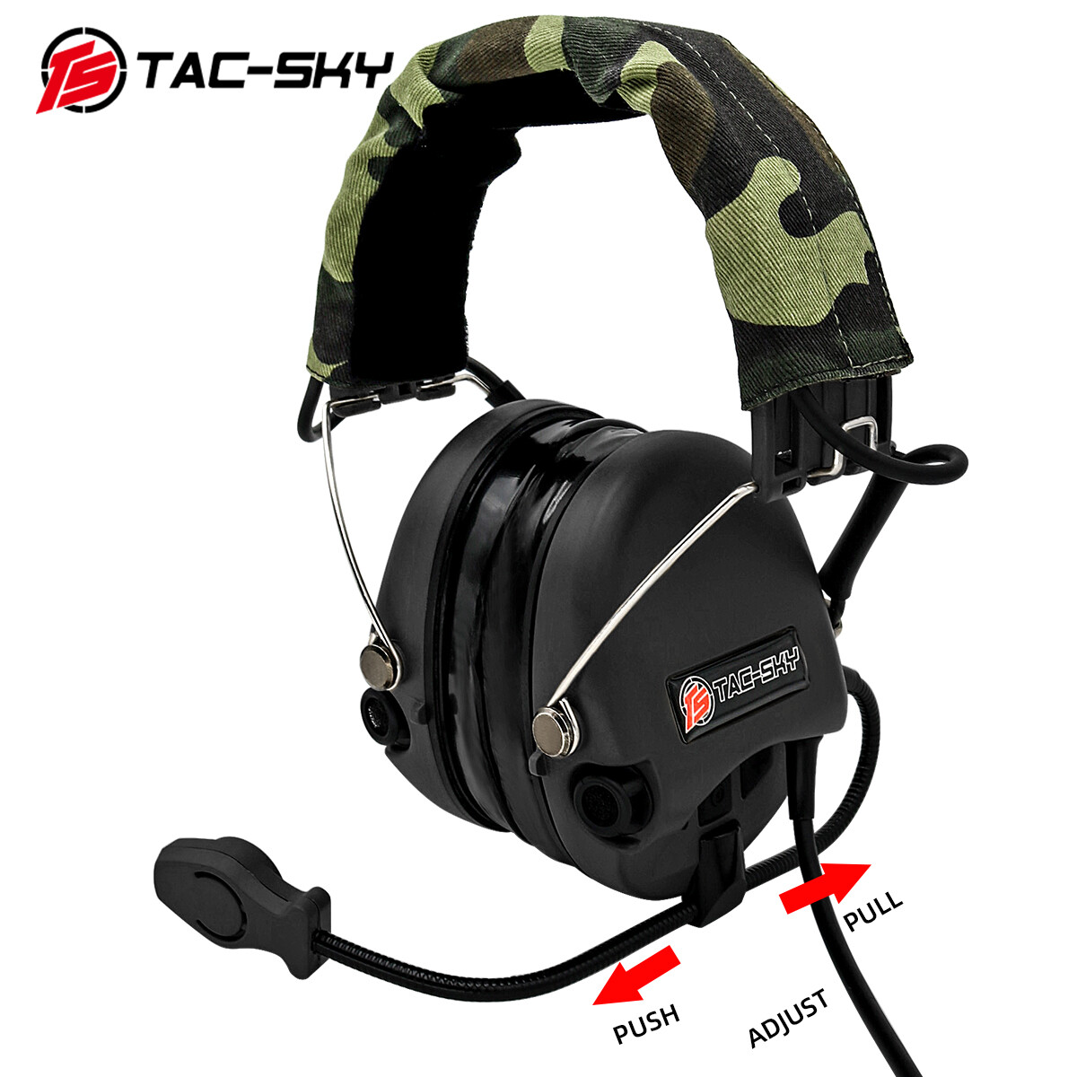 TAC-SKY Tactical for SORDIN Electronic Shooting Earmuffs Outdoor Hearing Protection Silicone Ear Cushions Sordin IPSC Ear Muffs