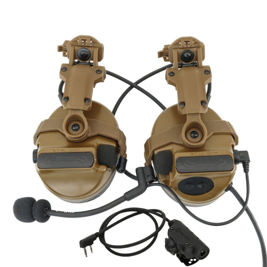 TS TAC-SKY ARC Rail Helmet Mount Electronic Hearing protection Tactical Headset C3 for Airsoft