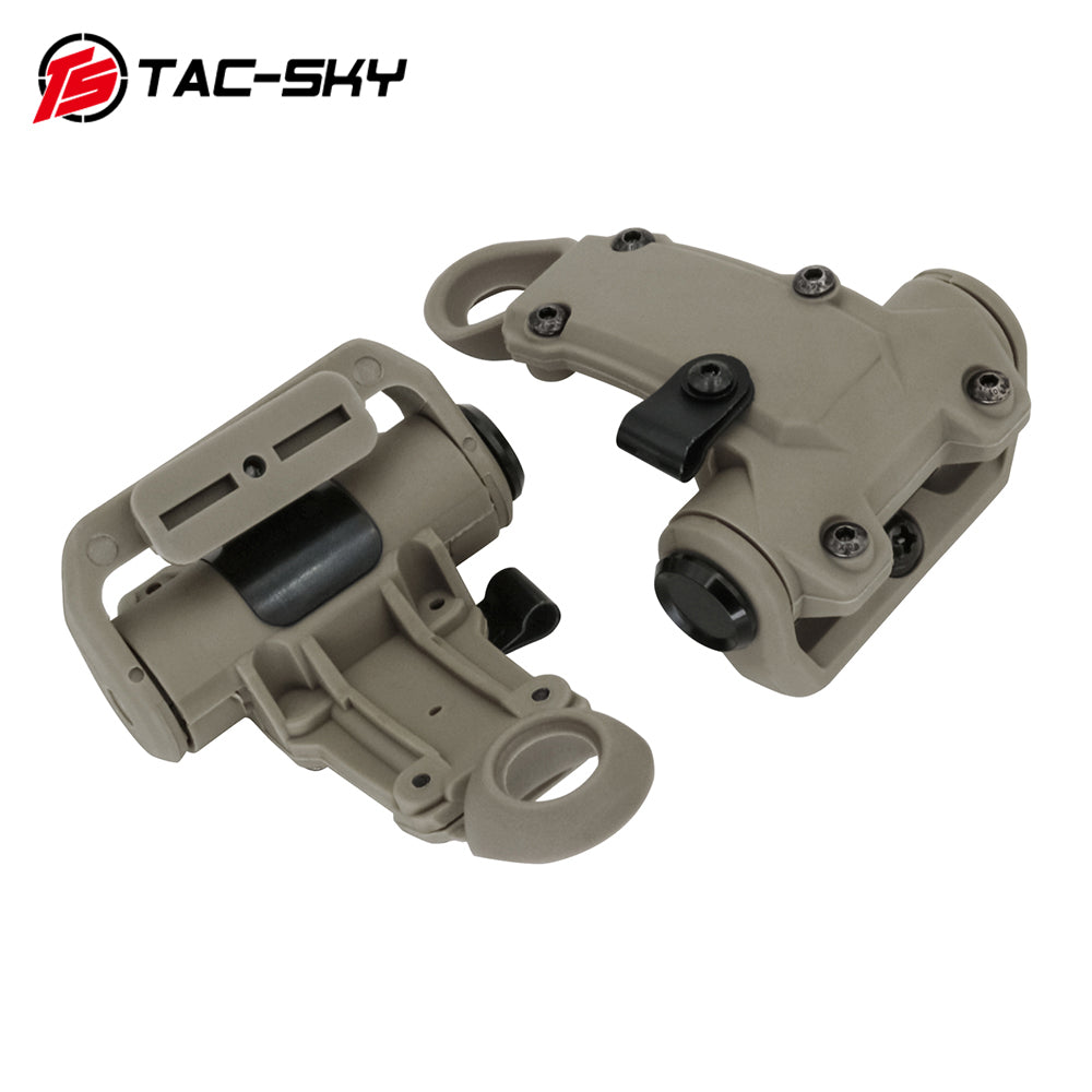 TAC-SKY Tactical M-LOK Rail Adapter, Compatible with RAC Headset for MTEK-FLUX Helmets (M-LOK rails) Designed for Airsoft.