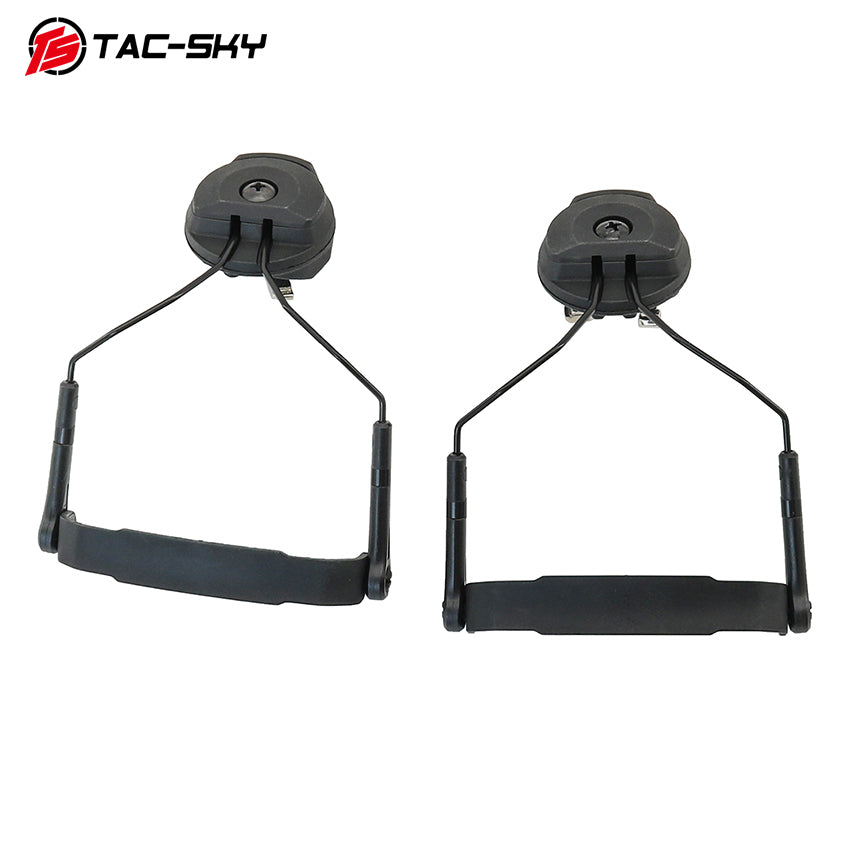 Tactical Helmet Headset Adapter Mount, Compatible with AMP Headset for M-LOK Helmet Rails