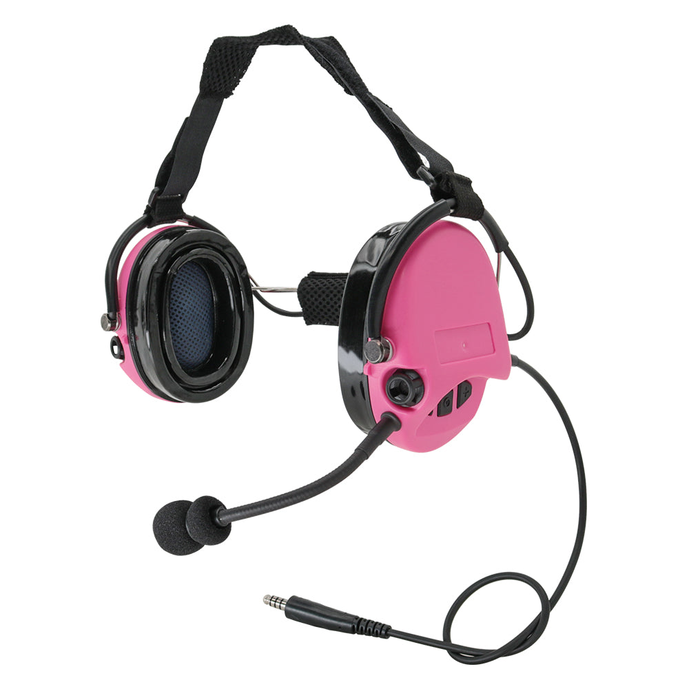 TAC-SKY Tactical for TCI LIBERATOR II Neckband Hearing Protection Shooting Headset for SORDIN Silicone Ear Cups—Civilian Headphones