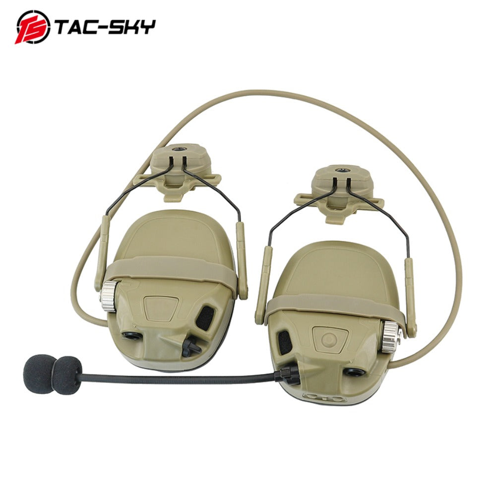 TAC-SKY Tactical Helmet Headset Mount for AMP Communication Headsets Fits Wendy 3.0 Helmet Rail