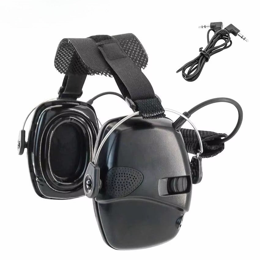 TAC-SKY Tactics Behind-the-neck Headband Headphones with Gel Ear Cushionsfor Outdoor Shooting