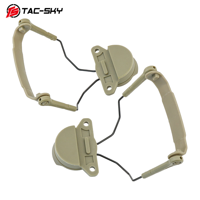 TAC-SKY Tactical Helmet Headset Mount Designed for AMP Communication Headsets, for Wendy 2.0 Helmet Rail