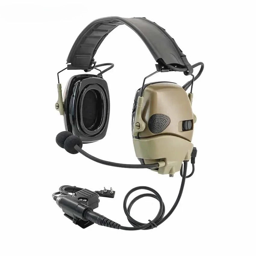 Tactical for TCIHEADSET Electronic Sound-Capturing Headphones, with a brand-new headband and gel ear cushions