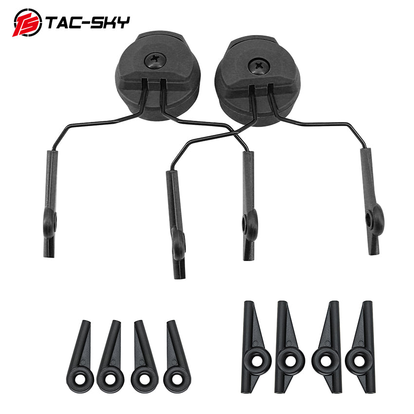 TAC-SKY Tactical for MLOK Helmet Headset Mount Compatible with Walker Razor Electronic Noise-Canceling Earmuffs