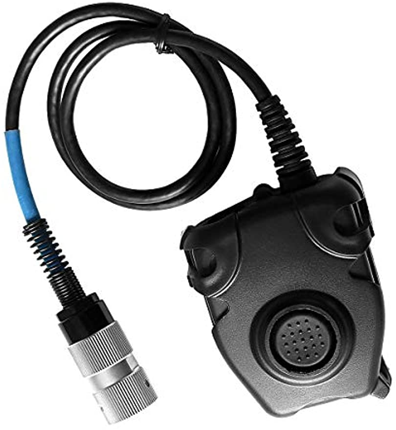 TAC-SKY U94 PTT 6pin Connector comes with military adapter