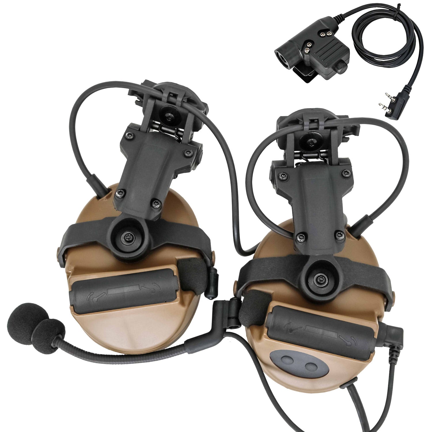 J.K. ARMY , Airsoft , Tactical , Combat Gear - FMA FCS RAC Style Headset / with 5 Pins PTT ( DE ) JK ARMY Airsoft IPSC, Shooting Sports, and Tactical Gear with Worldwide Shipping J.K. ARMY , Airsoft , Tactical , Combat Gear - FMA FCS RAC Style Headset / with 5 Pins PTT ( DE ) JK ARMY Airsoft IPSC, Shooting Sports, and Tactical Gear with Worldwide Shipping