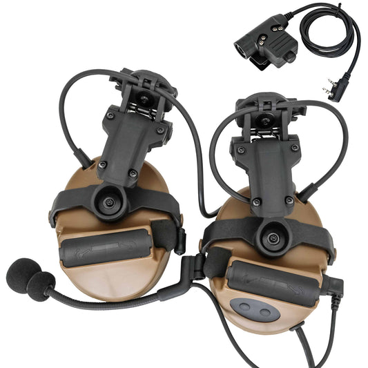 TAC-SKY C2 Electronic Noise Canceling Headphones, Airsoft Hunting Hearing Protection Sound Amplifier