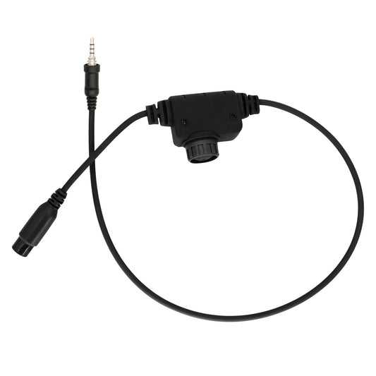 TAC-SKY PTT Compatible with COMTA Tactical Headset Compatible with VERTEX/YAESU/1pin