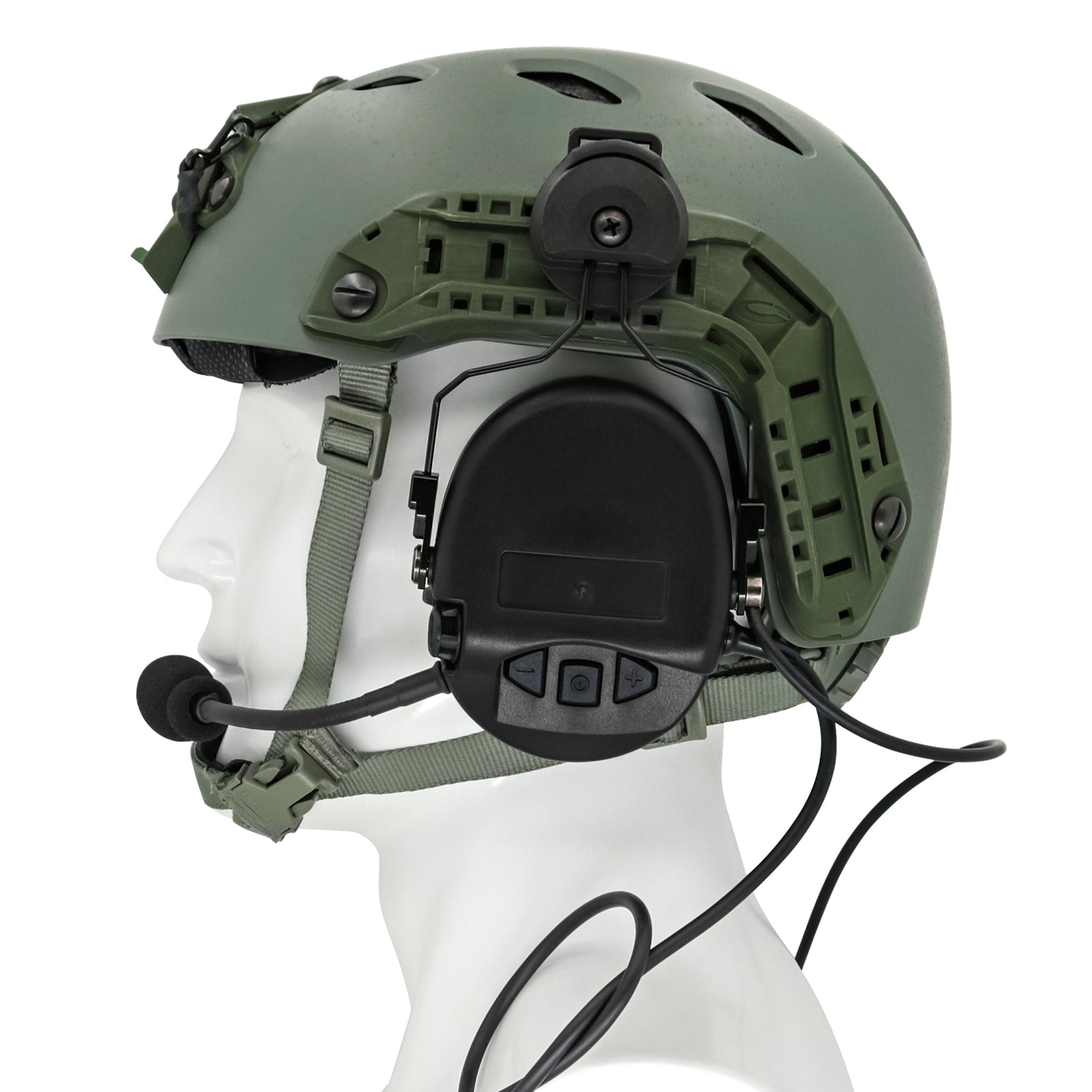TAC-SKY Sordin Tactical Headset ARC rail track adapter version Noise C – TS  TAC-SKY