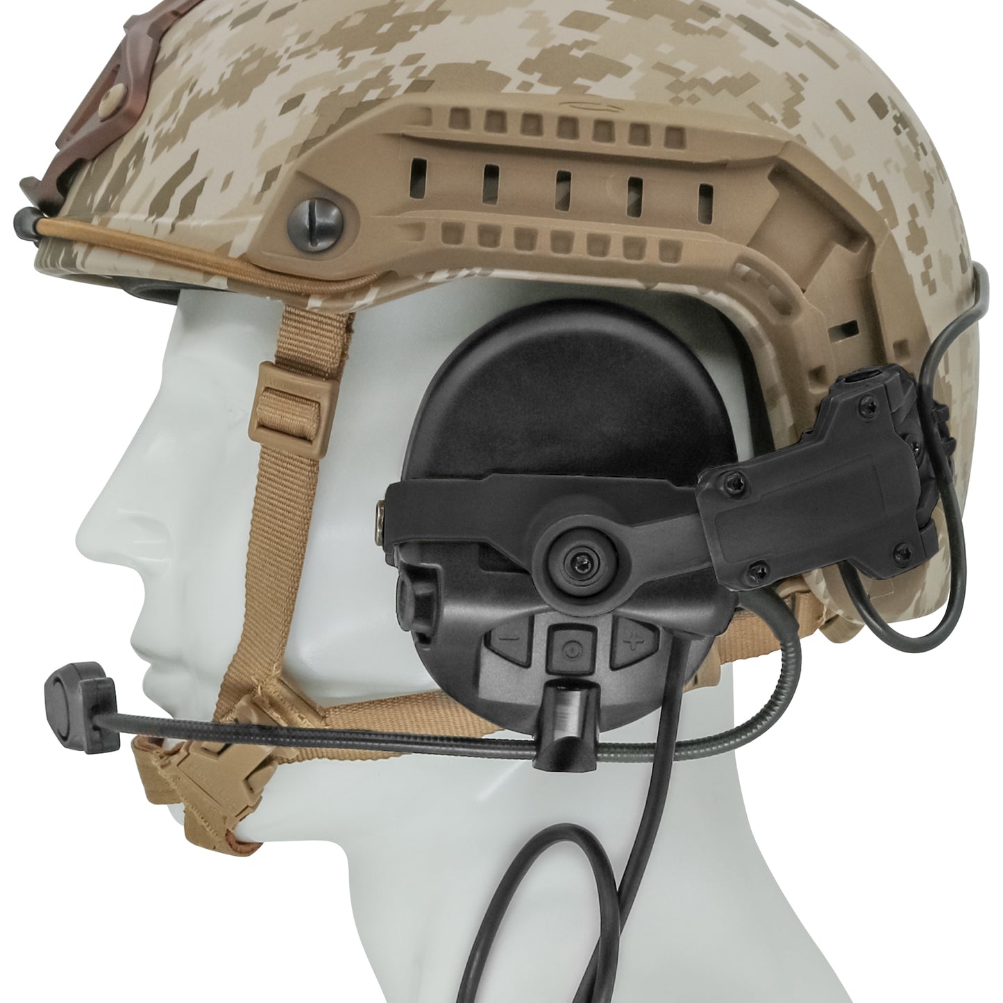 TAC-SKY Sordin Tactical Headset Silicone Earmuffs Fast Helmet ARC Track Microphone Sponge Cover